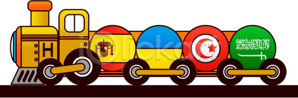 사람없음 EPS 일러스트 국기 국내일러스트 기차 월드싸커 육상교통 축구캐릭터