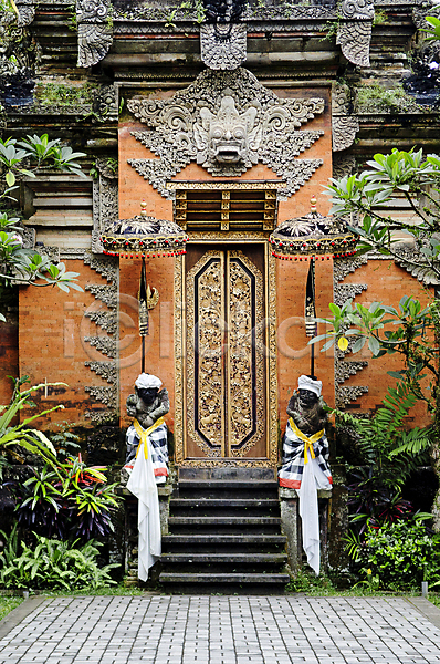 동양인 사람없음 JPG 포토 해외이미지 건축양식 문 발리 사찰 아시아 인도네시아 종교 해외202004