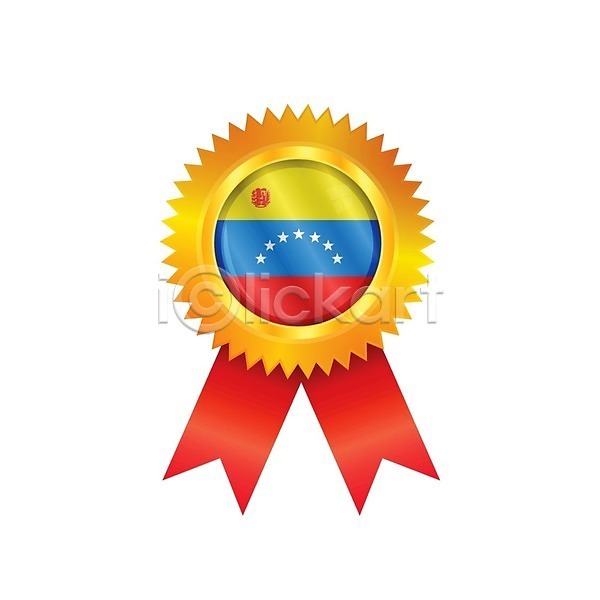 경쟁 사람없음 EPS 아이콘 일러스트 해외이미지 광택 깃발 라벨 리본 메달 배너 배지 베네수엘라 빨간색 상패 세계 심볼 트로피 파란색 해외202004