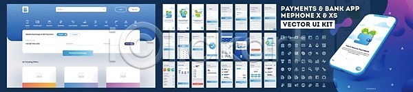 마케팅 전자상거래 사람없음 EPS 일러스트 템플릿 해외이미지 UI 개발 계좌 금융 돈 디지털 레이아웃 로그인 모바일 목업 보안 비즈니스 서비스 세금 소셜미디어 스마트폰 스크린 신용카드 어플리케이션 온라인 와이어프레임 웹 인출 인터넷 인터페이스 터치스크린 페이지 해외202004 해외일러스트 확인