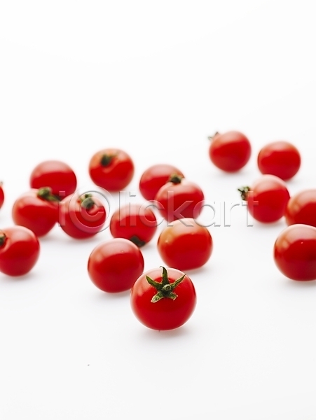 사람없음 JPG 근접촬영 포토 방울토마토 빨간색 세로 스튜디오촬영 식물 실내 여러개 음식 컬러 토마토