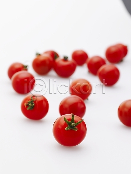 사람없음 JPG 근접촬영 포토 방울토마토 빨간색 세로 스튜디오촬영 식물 실내 여러개 음식 컬러 토마토