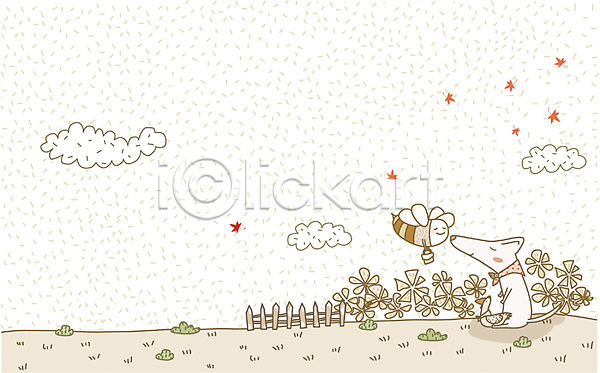 사람없음 EPS 일러스트 가을(계절) 가을배경 개 계절 구름(자연) 꽃 꿀벌 닭 동물 백그라운드 벌(곤충) 사계절 야외 육지동물 자연 척추동물 초원(자연) 포유류 하늘