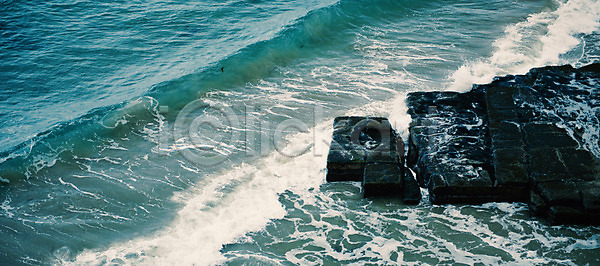 사람없음 JPG 포토 해외이미지 만 묘사 바다 보행로 여행 옛날 자연 지질학 파란색 표면 풍경(경치) 해외202004 호주 휴가
