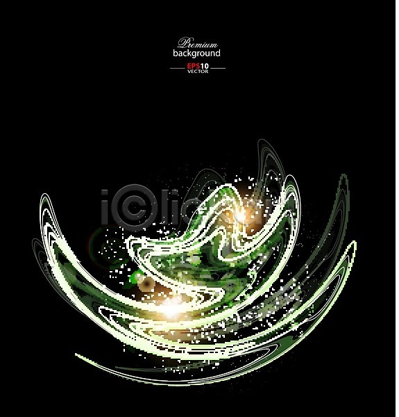 사람없음 EPS 일러스트 템플릿 해외이미지 곡선 그래픽 디자인 디지털 백그라운드 블러 빛 선 추상 컬러풀 해외202004