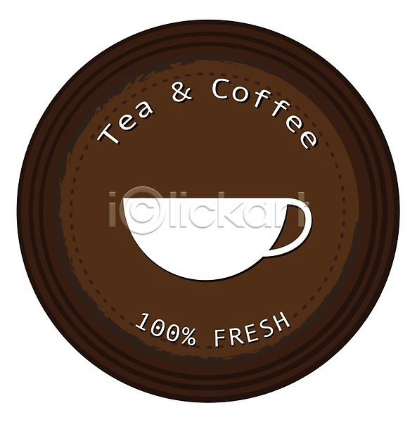 사람없음 EPS 일러스트 해외이미지 간판 갈색 그림 디자인 라벨 메뉴 미술 백그라운드 원형 음료 차(음료) 카페인 커피 컵 클립아트 해외202004 흰색