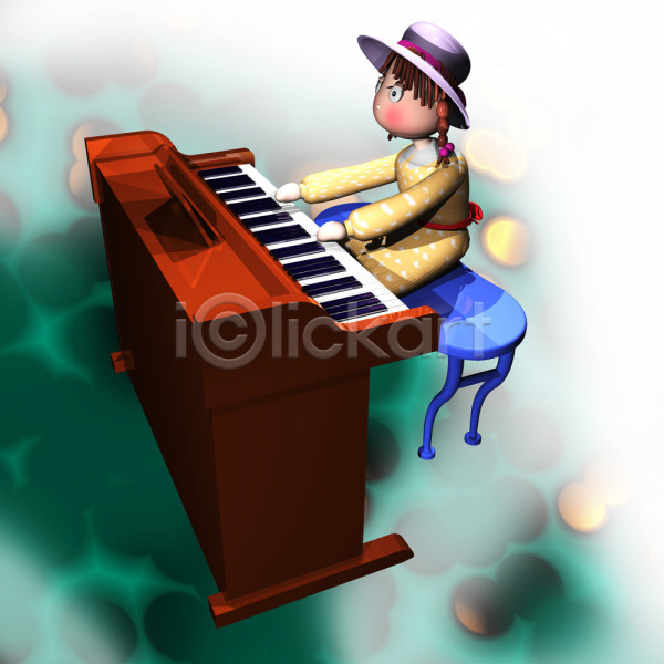 10대 사람 십대만 십대여자만 십대여자한명만 여자 여자만 여자한명만 청소년 한명 3D JPG 일러스트 건반 건반악기 동화나라 악기 애니메이션 연주 오르간 청소년캐릭터 캐릭터 컴퓨터그래픽 피아노(악기)