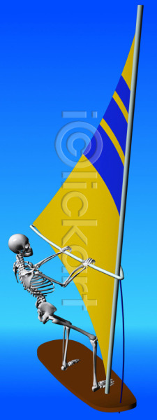 사람없음 3D JPG 일러스트 근골격기관 돛 레포츠 뼈 스포츠 요트 윈드서핑 장기(의학) 컴퓨터그래픽 해골 휴먼