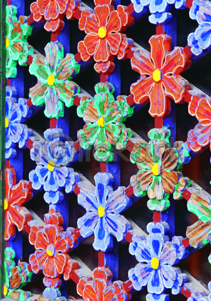 사람없음 근접촬영 포토 꽃무늬 모양 목재 목조 무늬 문양 식물문양 장미 전통 전통무늬 전통문양 전통문화 조각 조각(조소) 컬러 컬러풀 한국 한국문화 한국전통
