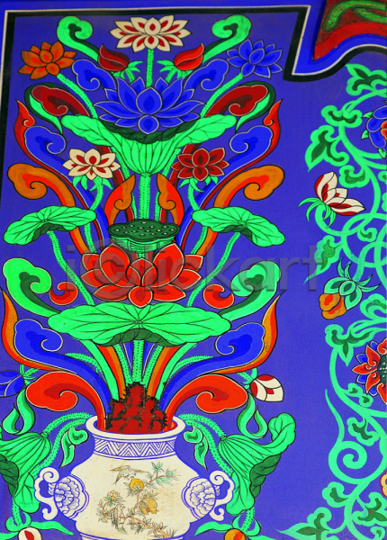 화려 사람없음 포토 그림 꽃 꽃무늬 꽃병 단청 단청문양 무늬 문양 식물문양 전통 전통무늬 전통문양 전통문화 줄기 한국 한국문화 한국전통 항아리
