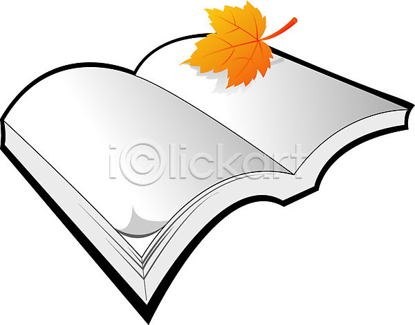 사람없음 EPS 아이콘 가을(계절) 간행물 계절 낙엽 단풍 독서 문구용품 사계절 자연 책