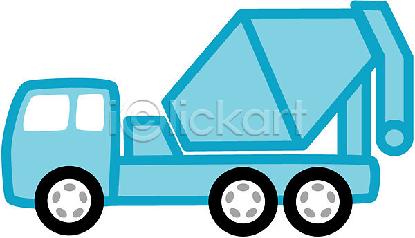 사람없음 EPS 아이콘 건설업 레미콘 산업 시멘트 육상교통 자동차 차(자동차) 트럭