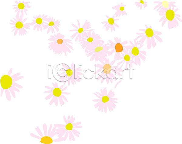 사람없음 EPS 아이콘 가을(계절) 가을꽃 꽃 분홍색 식물 자연 컬러 코스모스(꽃)