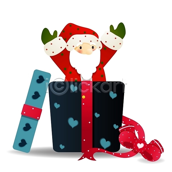 상상 사람없음 EPS 아이콘 크리스마스아이콘 겨울 산타캐릭터 산타클로스 선물 선물상자 스위티아이 캐릭터 크리스마스