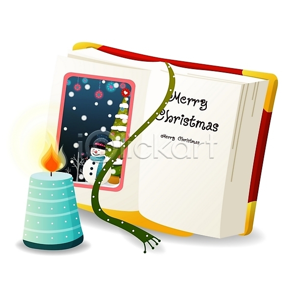 EPS 스위티아이콘 아이콘 크리스마스아이콘 겨울 기념일 오브젝트 책 초 촛불 크리스마스