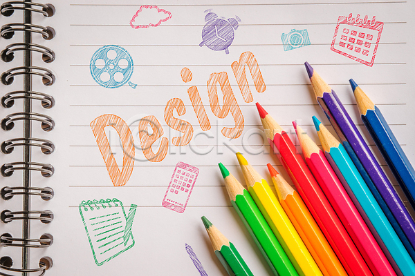 사람없음 JPG 포토 해외이미지 그림 디자인 무료이미지 미술 색연필 종이 컨셉 해외202004 해외포토