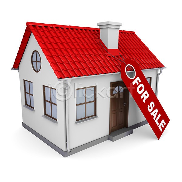 사람없음 3D JPG 포토 해외이미지 가격 개발 건물 구매 라벨 백그라운드 부동산 비즈니스 빨간색 세일 연립주택 재산 주택 컨셉 해외202004 흰색