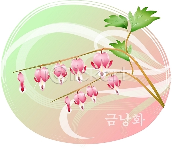 사람없음 EPS 일러스트 금낭화 꽃 들꽃 백그라운드 봄꽃 분홍색 식물 자연 클립아트