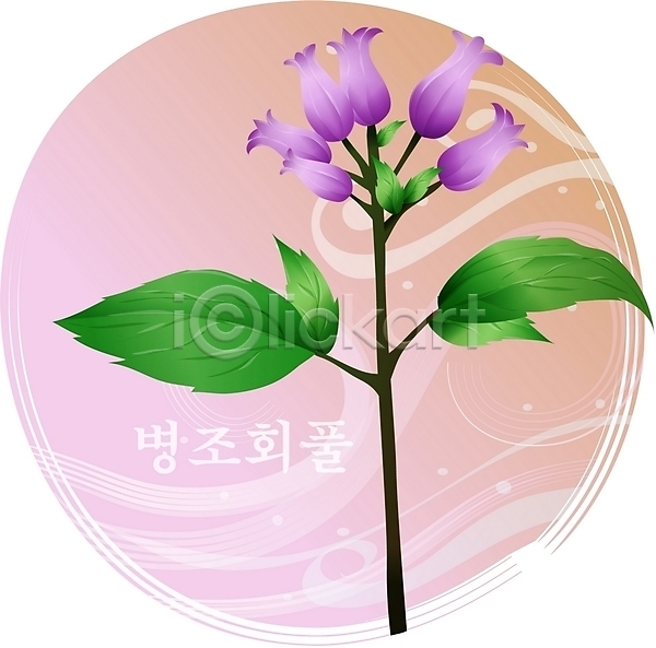 사람없음 EPS 일러스트 꽃 들꽃 백그라운드 병조회풀 보라색 식물 여름꽃 자연 컬러 클립아트