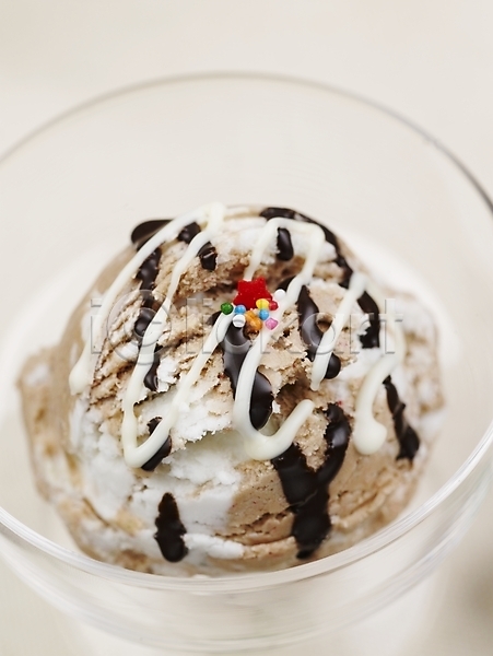 사람없음 JPG 포토 디저트 세로 스튜디오촬영 시럽 실내 아이스크림 음식 초콜릿