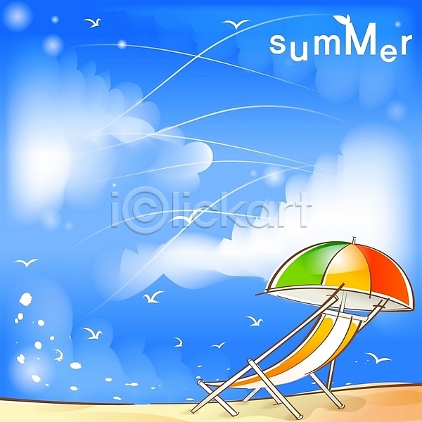 사람없음 EPS 일러스트 갈매기 계절 구름(자연) 모래 바다 바람 백그라운드 사계절 야외 여름(계절) 의자 자연 주간 파라솔 풍경(경치) 하늘 해변