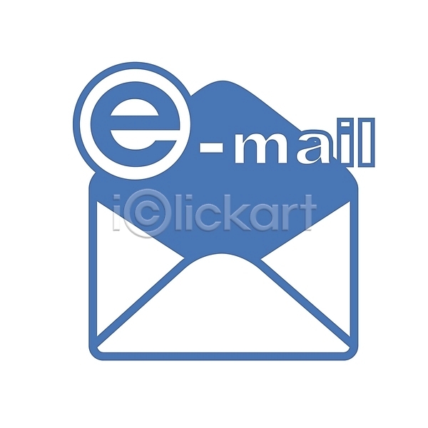 사람없음 EPS 심볼아이콘 아이콘 문구용품 문자 봉투 심볼 영어 이메일 컬러 파란색 편지 편지봉투 편지지