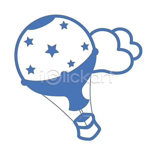 사람없음 EPS 심볼아이콘 아이콘 구름(자연) 놀이기구 레포츠 별 스포츠용품 심볼 열기구 컬러 파란색 풍선 하늘