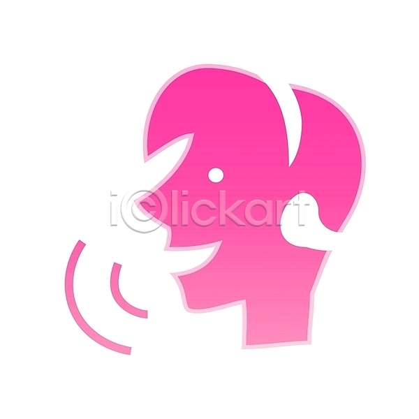사람없음 EPS 심볼아이콘 아이콘 가상인물 목소리 분홍색 비즈니스 상담원 심볼 얼굴 음성 컬러
