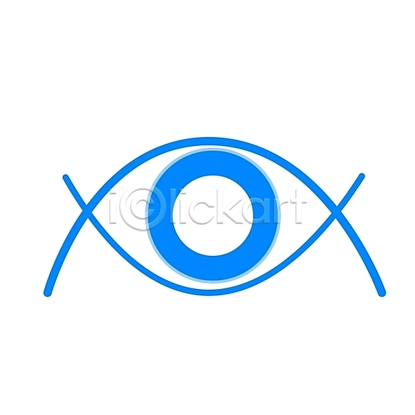 사람없음 EPS 심볼아이콘 아이콘 감각기관 눈(신체부위) 눈동자 심볼 안경점 안과 장기(의학) 컬러 파란색
