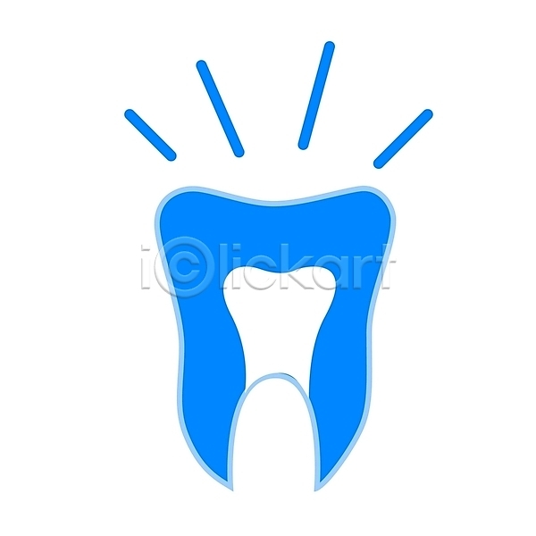 사람없음 EPS 심볼아이콘 아이콘 심볼 장기(의학) 진료 치과 치료 치아 컬러 파란색
