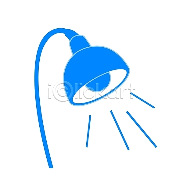 사람없음 EPS 심볼아이콘 아이콘 가전제품 빛 생활가전 스탠드 심볼 전등 전자제품 컬러 파란색
