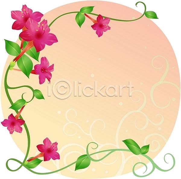 사람없음 EPS 일러스트 꽃 백그라운드 분꽃 분홍색 식물 여름꽃 자연 줄기 클립아트