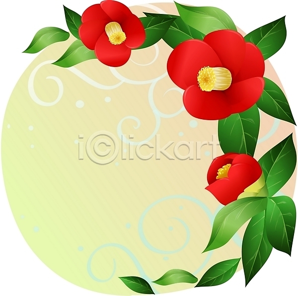사람없음 EPS 일러스트 겨울꽃 꽃 동백 백그라운드 빨간색 식물 자연 컬러 클립아트