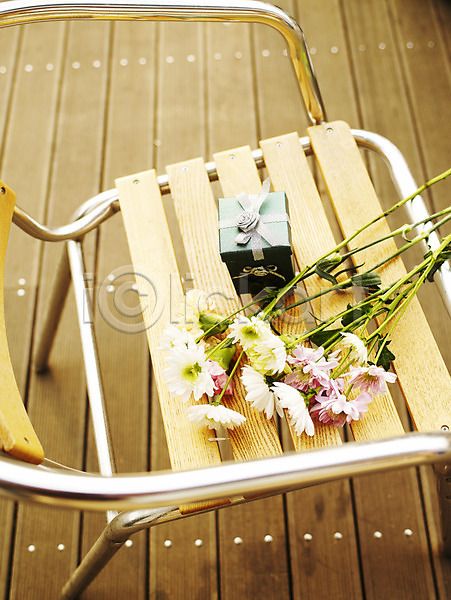 사람없음 JPG 포토 하이앵글 가을꽃 국화 꽃 봄 선물 선물상자 세로 식물 야외 여러송이 의자