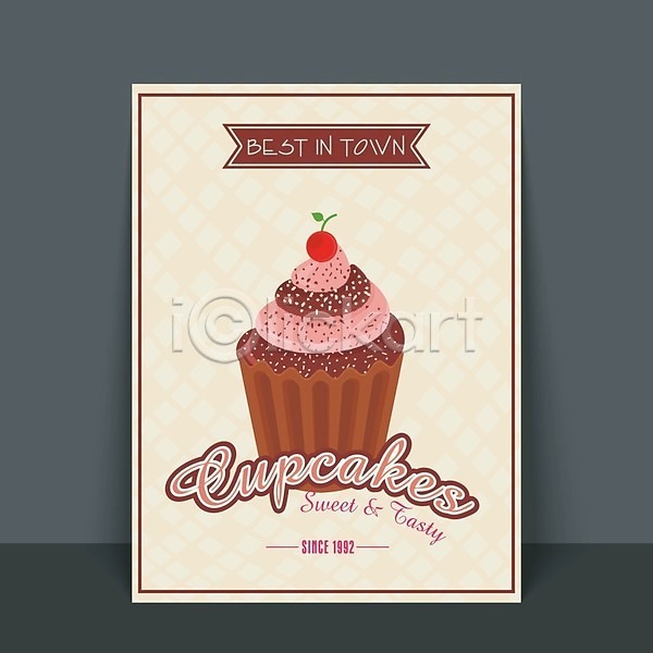 축하 사람없음 EPS 일러스트 템플릿 해외이미지 디저트 맛있는 머핀 배너 복고 상점 생일 생일축하 생일카드 수확 체리 축하카드 컵케이크 케이크 파티 팜플렛 포스터 해외202004