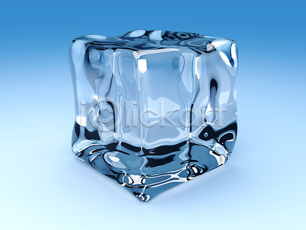 상쾌 시원함 추위 사람없음 3D JPG 일러스트 포토 해외이미지 고체 그래픽 디지털 만들기 물 블록 얼음 젖음 큐브 투명 파란색 해외202004