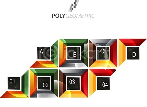 사람없음 EPS 일러스트 해외이미지 그래픽 디자인 레이아웃 모양 무늬 백그라운드 사각형 엘리먼트 인포그래픽 지오메트릭 컬러풀 해외202004