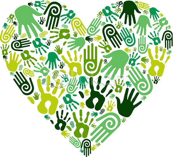 사랑 사람 사람없음 EPS 일러스트 해외이미지 백그라운드 손 쓰레기 에너지 에코 오염 재활용 좋음 지구 초록색 편집 해외202004 환경