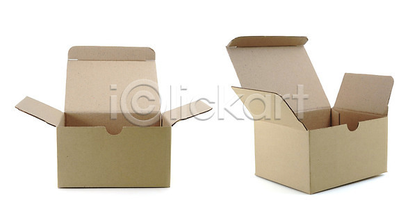 사람없음 JPG 포토 해외이미지 갈색 상자 오픈 판지 포장 해외202004 해외포토