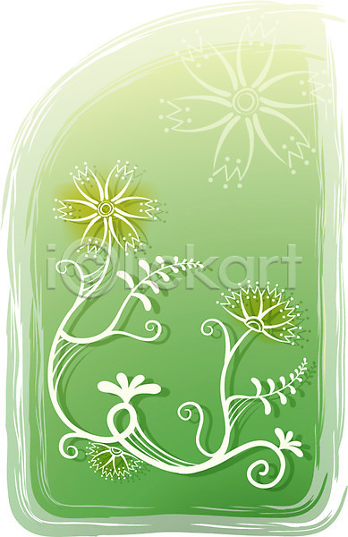 사람없음 EPS 일러스트 꽃무늬 무늬 문양 백그라운드 식물문양 전통문양 초록색 컬러 패턴