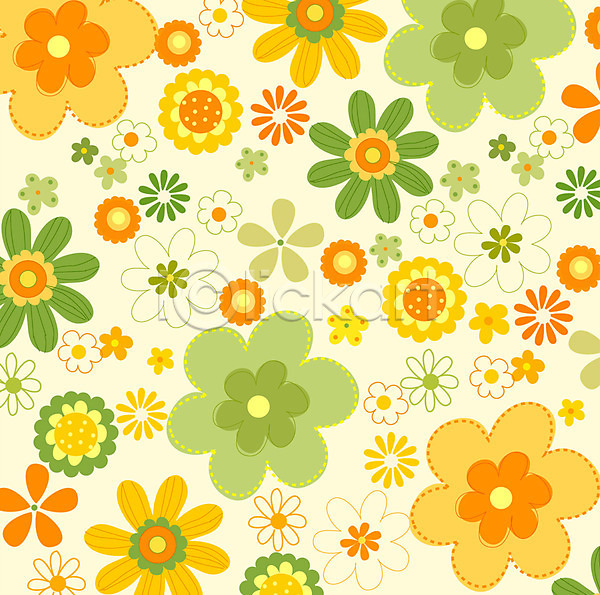 사람없음 EPS 일러스트 꽃 꽃무늬 꽃잎 무늬 문양 백그라운드 패턴