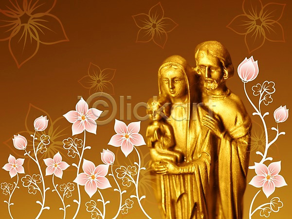 사람없음 PSD 디지털합성 편집이미지 가족 기독교 기독교용품 꽃무늬 동상 마리아 무늬 문양 백그라운드 상반신 아기예수 요셉 장미 종교 종교용품 천주교 패턴