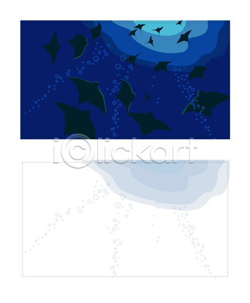 명함템플릿 배너템플릿 템플릿 가오리 동물 명함 물방울 미니배너 바닷속 어류 어패류 척추동물 해저