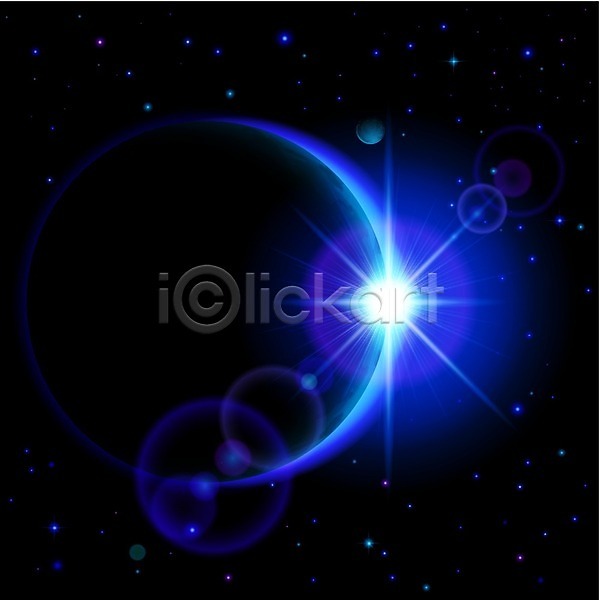 신비 사람없음 EPS 일러스트 해외이미지 SF 검은색 그림자 백그라운드 별 빛 야간 어둠 우주 은하계 자연 추상 하늘 해외202004 행성