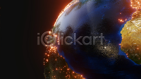 사람없음 3D JPG 포토 해외이미지 SF 백그라운드 빛 야간 어둠 우주 은하계 지구 하늘 해외202004 행성