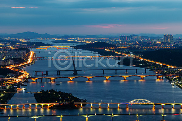 사람없음 JPG 포토 건물 국내여행 다리(건축물) 도시 도시풍경 빌딩 서울 야경 야외 전경 풍경(경치) 하늘 한강 한강다리 한국