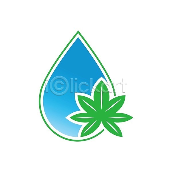 흐름 사람없음 EPS 일러스트 해외이미지 물방울 비즈니스 빗방울 세트 에너지 에코 음료 잎 해외202004 환경