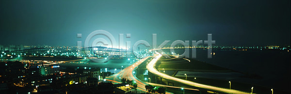 사람없음 JPG 포토 건물 다리(건축물) 도로 도시 빌딩 빛 상업시설 서울 야간 야경 야외 자연 잠실야구장 주간 파노라마 풍경(경치)