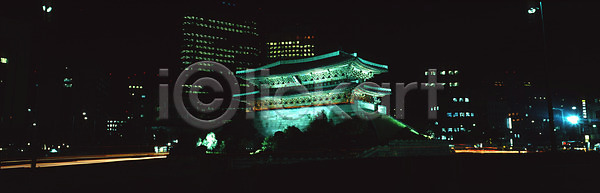 사람없음 JPG 포토 건물 국보 도시 문화 빌딩 상업시설 서울 숭례문 야간 야경 야외 유적지 자연 전통 파노라마 풍경(경치)