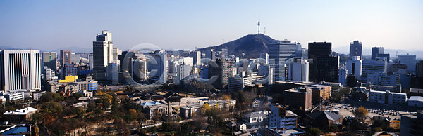 사람없음 JPG 포토 건물 구름(자연) 도시 도시풍경 빌딩 산 상업시설 서울 야외 자연 주간 파노라마 풍경(경치) 하늘 한국
